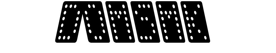 Domino Smal Kursiv cкачати шрифт безкоштовно